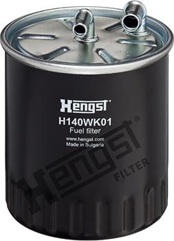 Hengst Filter H140WK01 - Паливний фільтр autozip.com.ua