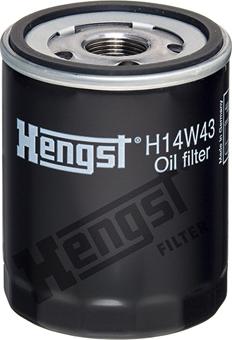 Hengst Filter H14W43 - Масляний фільтр autozip.com.ua