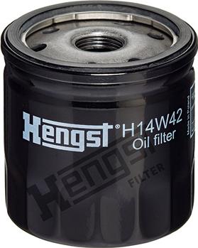 Hengst Filter H14W42 - Масляний фільтр autozip.com.ua