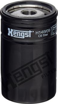 Hengst Filter H14W09 - Масляний фільтр autozip.com.ua