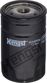 Hengst Filter H14W04 - Масляний фільтр autozip.com.ua