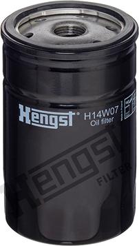 Hengst Filter H14W07 - Масляний фільтр autozip.com.ua