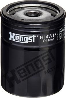 Hengst Filter H14W13 - Масляний фільтр autozip.com.ua