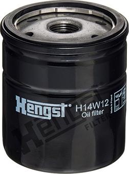Hengst Filter H14W12 - Масляний фільтр autozip.com.ua