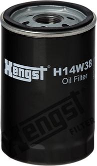 Hengst Filter H14W38 - Масляний фільтр autozip.com.ua