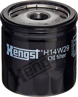 Hengst Filter H14W29 - Масляний фільтр autozip.com.ua