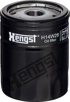 Hengst Filter H14W28 - Масляний фільтр autozip.com.ua