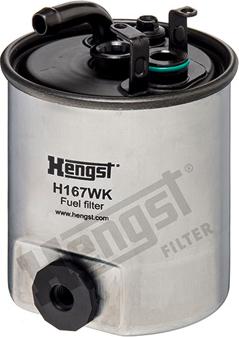 Hengst Filter H167WK - Паливний фільтр autozip.com.ua