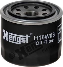 Hengst Filter H16W03 - Масляний фільтр autozip.com.ua