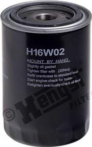Hengst Filter H16W02 - Масляний фільтр autozip.com.ua