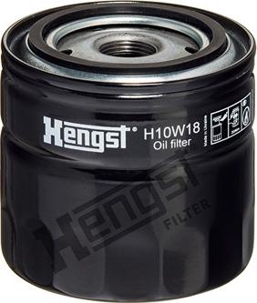 Hengst Filter H10W18 - Масляний фільтр autozip.com.ua
