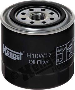Hengst Filter H10W17 - Масляний фільтр autozip.com.ua