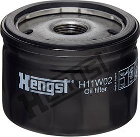 Hengst Filter H11W02 - Масляний фільтр autozip.com.ua