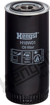 Hengst Filter H18W01 - Масляний фільтр autozip.com.ua