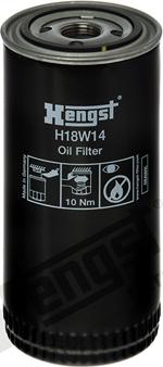 Hengst Filter H18W14 - Фільтр, Гідравлічна система приводу робочого устаткування autozip.com.ua