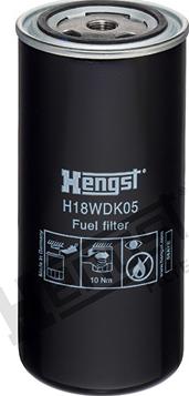 Hengst Filter H18WDK05 - Паливний фільтр autozip.com.ua