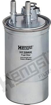 Hengst Filter H139WK - Паливний фільтр autozip.com.ua