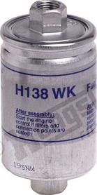 Hengst Filter H138WK - Паливний фільтр autozip.com.ua