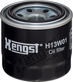 Hengst Filter H13W01 - Масляний фільтр autozip.com.ua