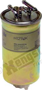 Hengst Filter H125WK - Паливний фільтр autozip.com.ua