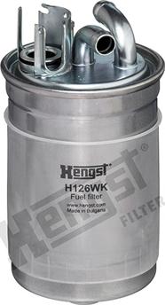 Hengst Filter H126WK - Паливний фільтр autozip.com.ua
