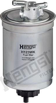 Hengst Filter H123WK - Паливний фільтр autozip.com.ua