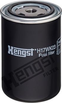 Hengst Filter H17WK03 - Паливний фільтр autozip.com.ua