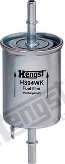Hengst Filter H394WK - 54-60x8x162 Фільтр паливний Daewoo Lanos-- Fiat Punto 90SX. ELX. O autozip.com.ua