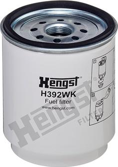 Hengst Filter H392WK - Паливний фільтр autozip.com.ua