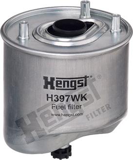 Hengst Filter H397WK - Фільтр паливний FORD 1.4-1.6 TDCI 08-. VOLVO 1.6 D2 10- вир-во HENGST autozip.com.ua