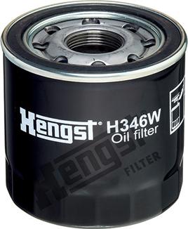 Hengst Filter H346W - Масляний фільтр autozip.com.ua