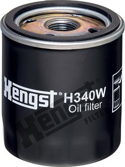 Hengst Filter H340W - Фильтр масляный FORD RANGER 2.5 TDCI 06-12. MAZDA BT-50 2.5 06- пр-во HENGST autozip.com.ua