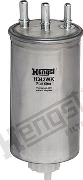 Hengst Filter H342WK - Паливний фільтр autozip.com.ua