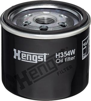 Hengst Filter H354W - Масляний фільтр autozip.com.ua