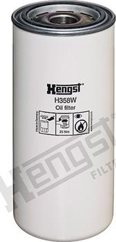 Hengst Filter H358W - Масляний фільтр autozip.com.ua