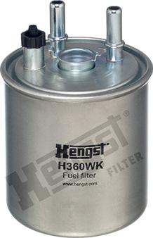 Hengst Filter H360WK - Паливний фільтр autozip.com.ua
