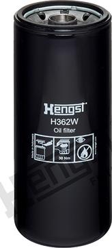 Hengst Filter H362W - Масляний фільтр autozip.com.ua