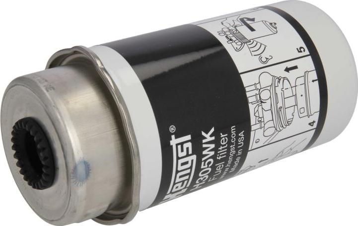 Hengst Filter H305WK - Паливний фільтр autozip.com.ua