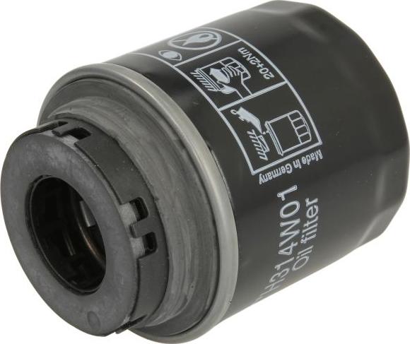 Hengst Filter H314W01 - Масляний фільтр autozip.com.ua