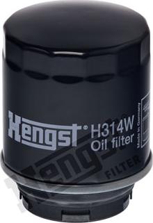 Hengst Filter H314W - Масляний фільтр autozip.com.ua