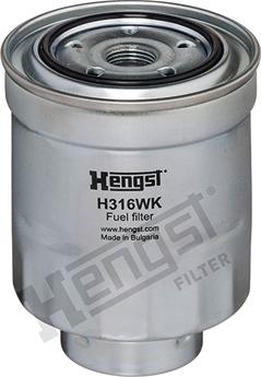 Hengst Filter H316WK - Паливний фільтр autozip.com.ua