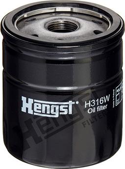 Hengst Filter H316W - Масляний фільтр autozip.com.ua