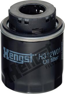 Hengst Filter H312W01 - Фільтр масляний autozip.com.ua