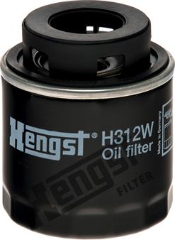 Hengst Filter H312W - Масляний фільтр autozip.com.ua