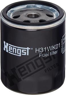 Hengst Filter H31WK01 - Паливний фільтр autozip.com.ua