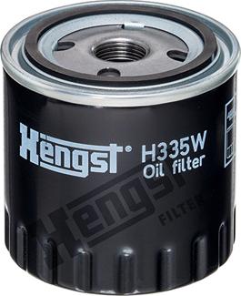 Hengst Filter H335W - Фільтр масляний Renault Laguna III 3.0Dci 09-08-. Megane III 1.5-1.9Dci 11-08-. Scenic III 1.9Dci 02-09--- Nissan Navara-Pathfin autozip.com.ua
