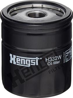 Hengst Filter H332W - Масляний фільтр autozip.com.ua