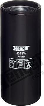 Hengst Filter H371W - Масляний фільтр autozip.com.ua