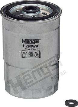 Hengst Filter H299WK - Паливний фільтр autozip.com.ua