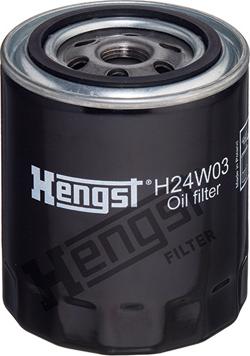 Hengst Filter H24W03 - Масляний фільтр autozip.com.ua
